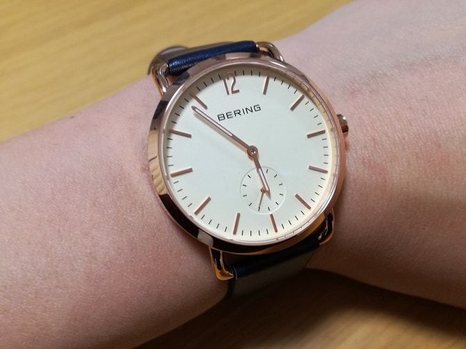 BERING（ベーリング）CALF LEATHER 13238－664 装着画像アップ