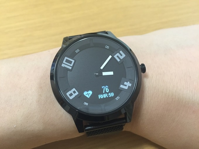 Lenovo Watch X 脈拍計測