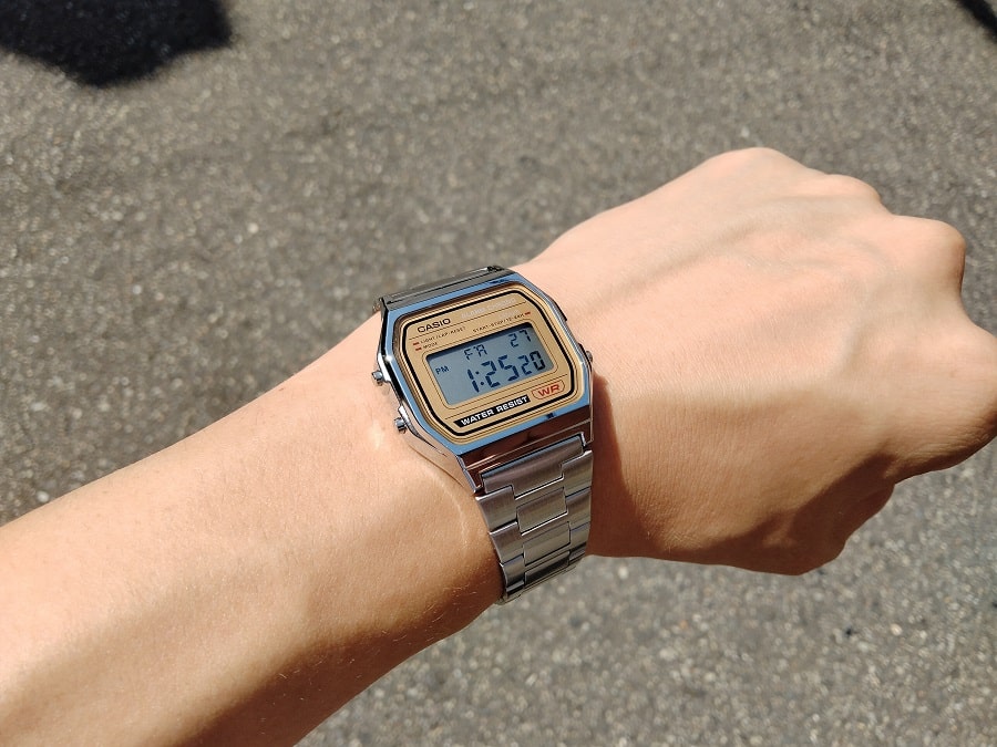 チプカシ】カシオ「スタンダード A-158WEA-9JF」レビュー｜色味がかわいい | ずぶしろ.com ～腕時計を中心とした個人ブログ～